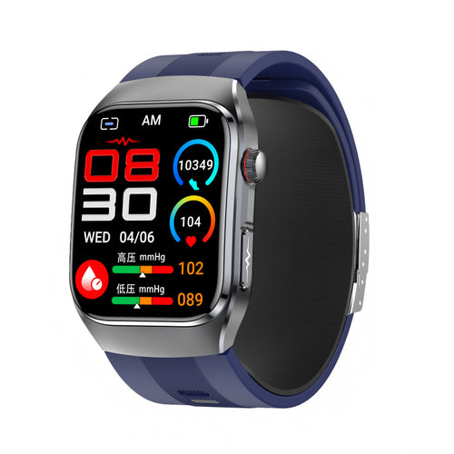 Smartwatch with Blood Pressure Monitoring, SOS Alert & Heart Rate Monitor ? Easy-Use Health Tracker